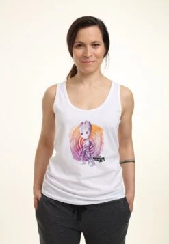 Henry Tiger Gotg 2 Groot Watercolor- Top - White