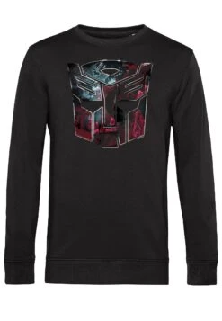 Henry Tiger Transformers Autobot Face Badge - Sweater - Black 7 Henry Tiger Transformers Autobot Face Badge - Sweater - Black -Henry Tiger 748ed88454a643919bd7889f164b6129