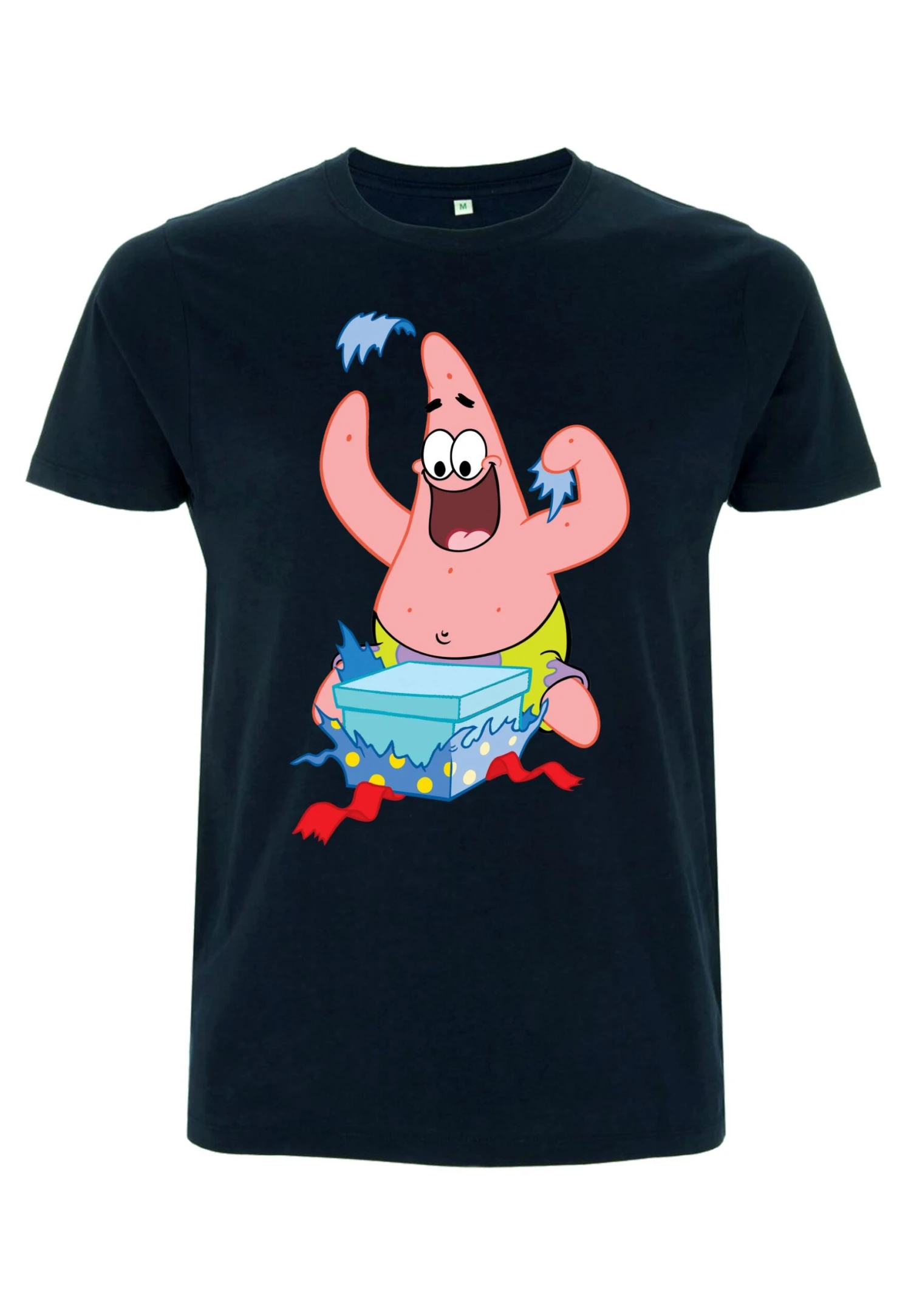 Henry Tiger Spongebob Squarepants Wrapper Patrick - T-Shirt Print - Navy Blue 5 Henry Tiger Spongebob Squarepants Wrapper Patrick - T-Shirt Print - Navy Blue - Image 5