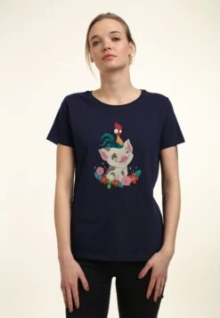 Henry Tiger Moana Tropical Buddies - T-Shirt Print - Navy Blue -Henry Tiger 78f91a7aac36444296605037dffa6dac