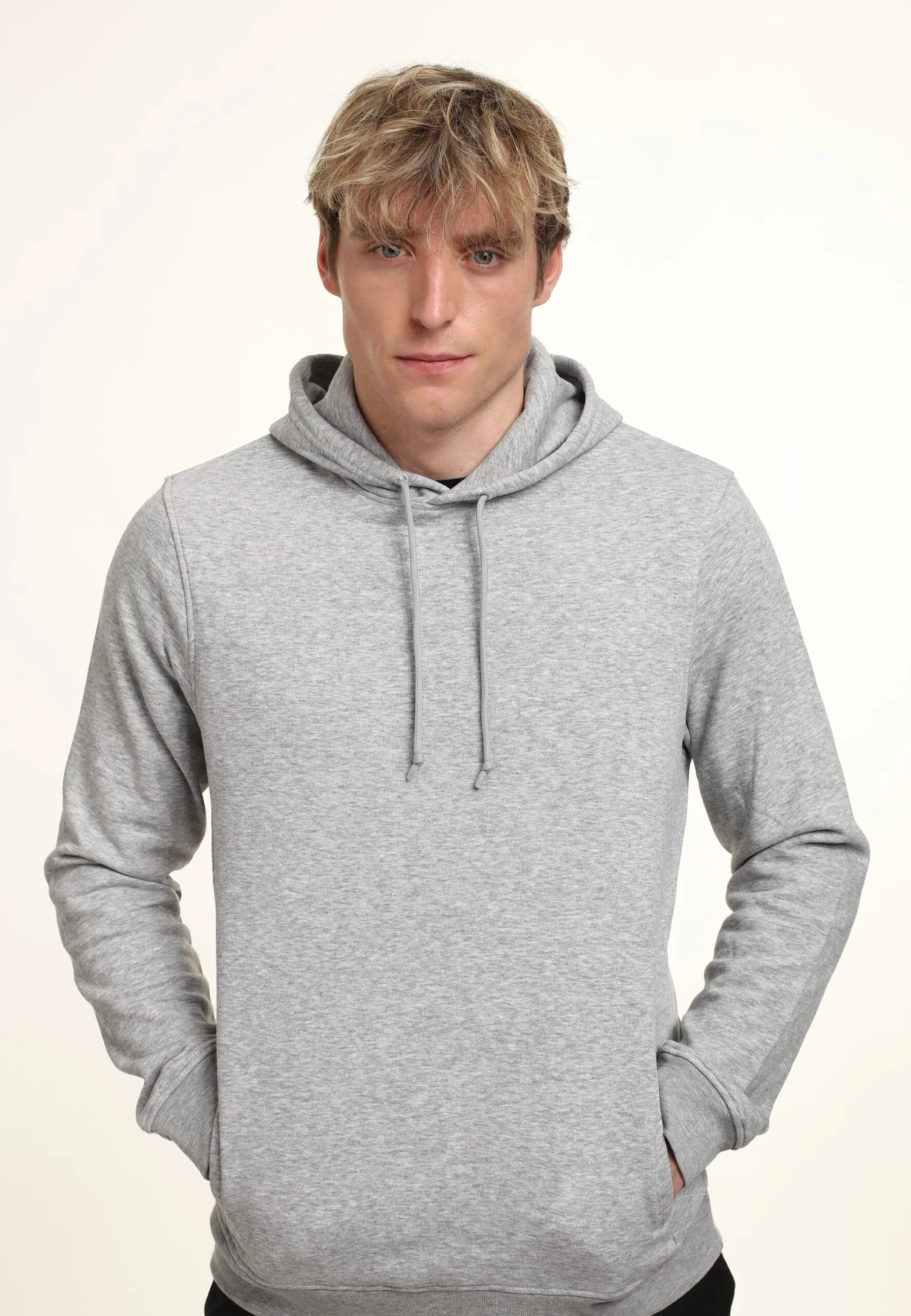 Henry Tiger Organic Regular Fit - Hoodie - Heather Grey 3 Henry Tiger Organic Regular Fit - Hoodie - Heather Grey - Image 3