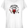 Henry Tiger Stranger Things Hellfire Cut - T-Shirt Print - White