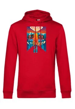 Henry Tiger Stranger Things Arcade Poster - Hoodie - Red