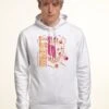 Henry Tiger Minecraft Acid Sketch Ghast - Hoodie - White