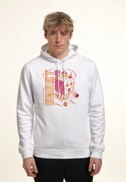 Henry Tiger Minecraft Acid Sketch Ghast - Hoodie - White