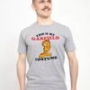 Henry Tiger Garfield Garfield Costume - T-Shirt Print - Melange Grey