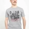 Henry Tiger Stranger Things Upside Down Unisex - T-Shirt Print - Melange Grey