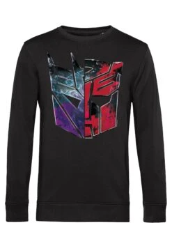 Henry Tiger Transformers Autobot Decepticon Split Logo - Sweater - Black -Henry Tiger 8056a7cd023348b08f6f33de90307509