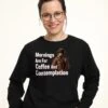 Henry Tiger Stranger Things Coffee And Contemplation - Sweater - Black