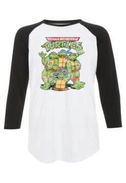 Henry Tiger Teenage Mutant Ninja Turtles Turtle Group - Longsleeve - White Black -Henry Tiger 812cb84eb4934df688101d2da0d9c505