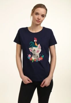 Henry Tiger Moana Tropical Buddies - T-Shirt Print - Navy Blue -Henry Tiger 823d27edaedd4ce2ad2a26d34cf2d59a