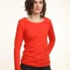 Henry Tiger Organic - Longsleeve - Red