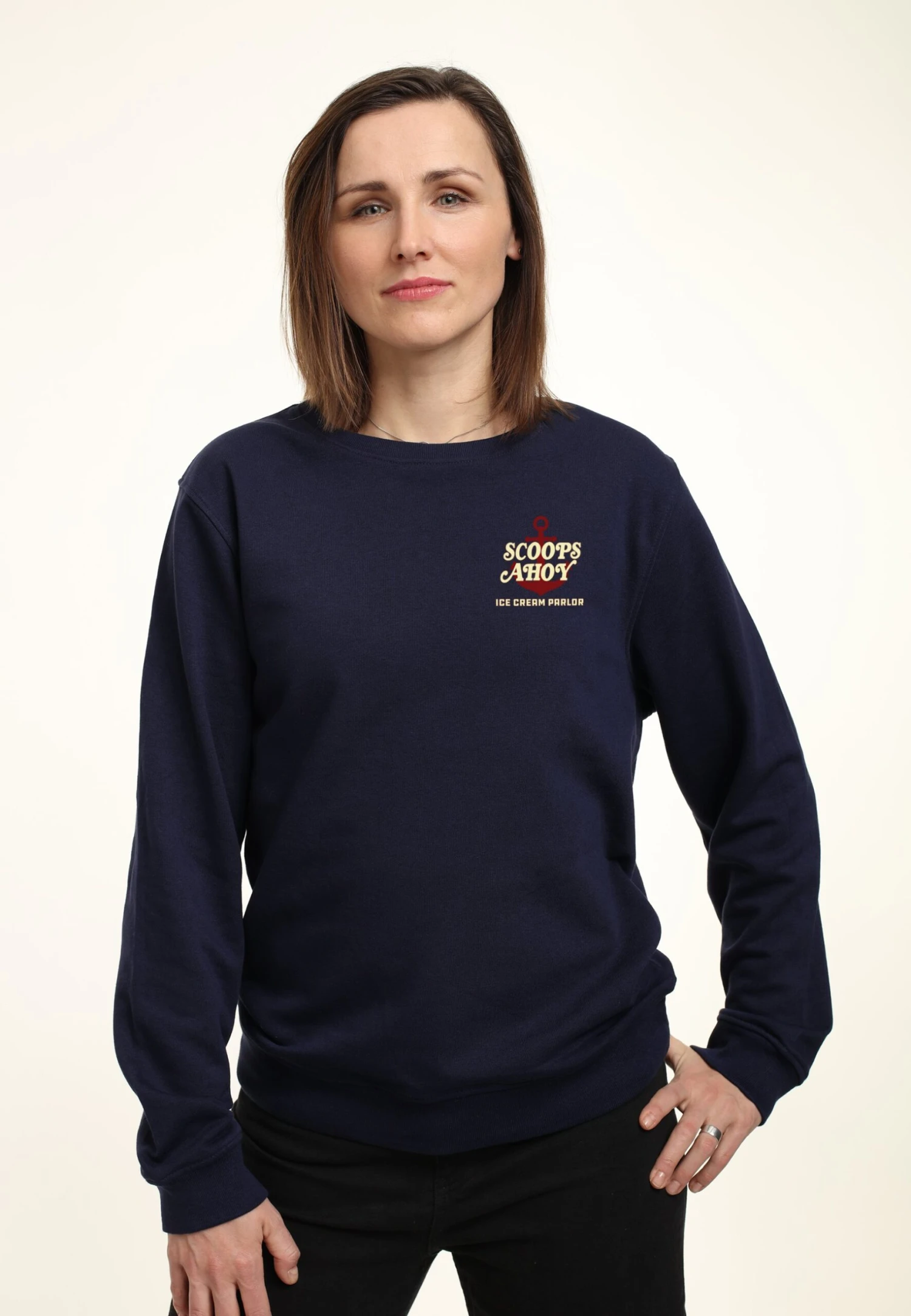 Henry Tiger Stranger Things Ahoy Ahoy - Sweater - Navy Blue 1 Henry Tiger Stranger Things Ahoy Ahoy - Sweater - Navy Blue