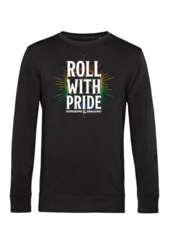 Henry Tiger Dungeons & Dragons Roll With Pride - Sweater - Black -Henry Tiger 83b42cc3e9bb4c5784953f5400994266