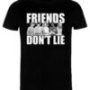 Henry Tiger Stranger Things Cast Friends Don'T Lie - T-Shirt Print - Black