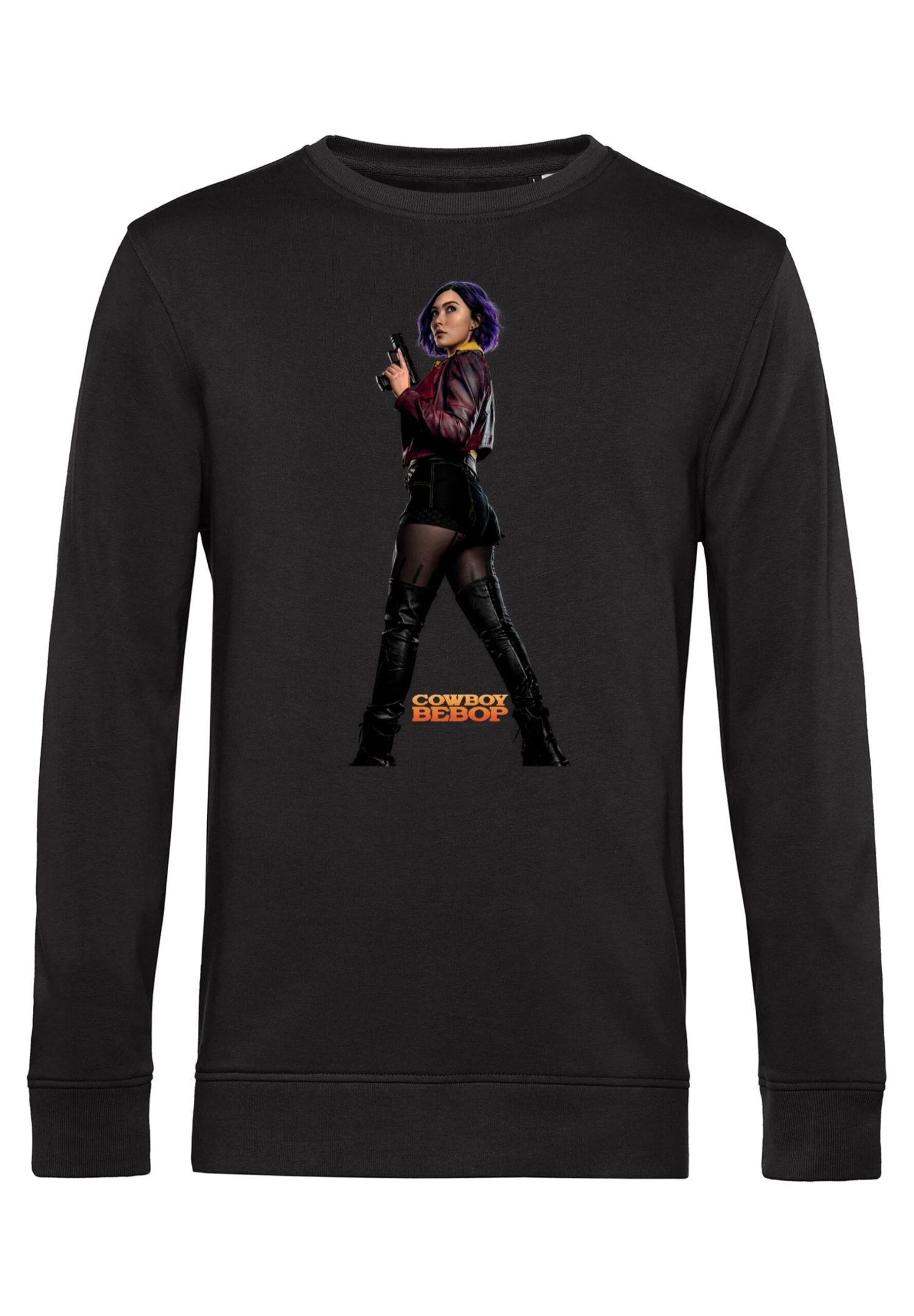 Henry Tiger Cowboy Bebop Hero- Sweater - Black 1 Henry Tiger Cowboy Bebop Hero- Sweater - Black