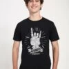 Henry Tiger Transformers Rock On - T-Shirt Print - Black