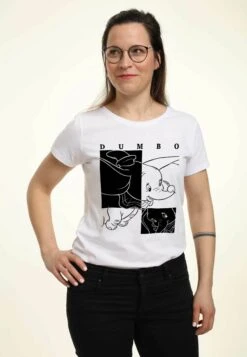 Henry Tiger Dumbo Dumbo Contrast - T-Shirt Print - White 7 Henry Tiger Dumbo Dumbo Contrast - T-Shirt Print - White -Henry Tiger 8b16f68f05e14793af91e691cd5d9a59