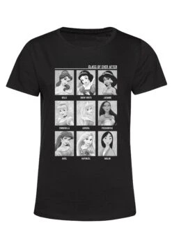 Henry Tiger Disney Princesses Class Of - T-Shirt Print - Black -Henry Tiger 8ba003fc7a5344c2a8f55b95c931d6a8