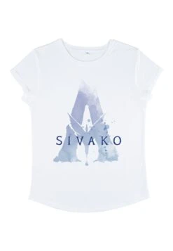 Henry Tiger AvatarSivako Badge - T-Shirt Print - White -Henry Tiger 8c7ccdff0c314d49860dc508763de07d