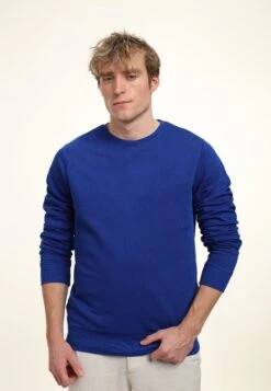 Henry Tiger Organic Crewneck - Sweater - Royal Blue