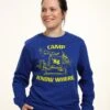 Henry Tiger Stranger Things Camp Know Where - Sweater - Royal Blue