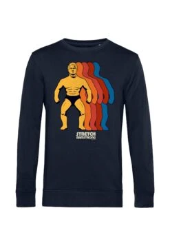 Henry Tiger Stretch Armstrong Vintage Colors - Sweater - Navy Blue -Henry Tiger 8e4eb5d4a21b484f99feda2905de60d6