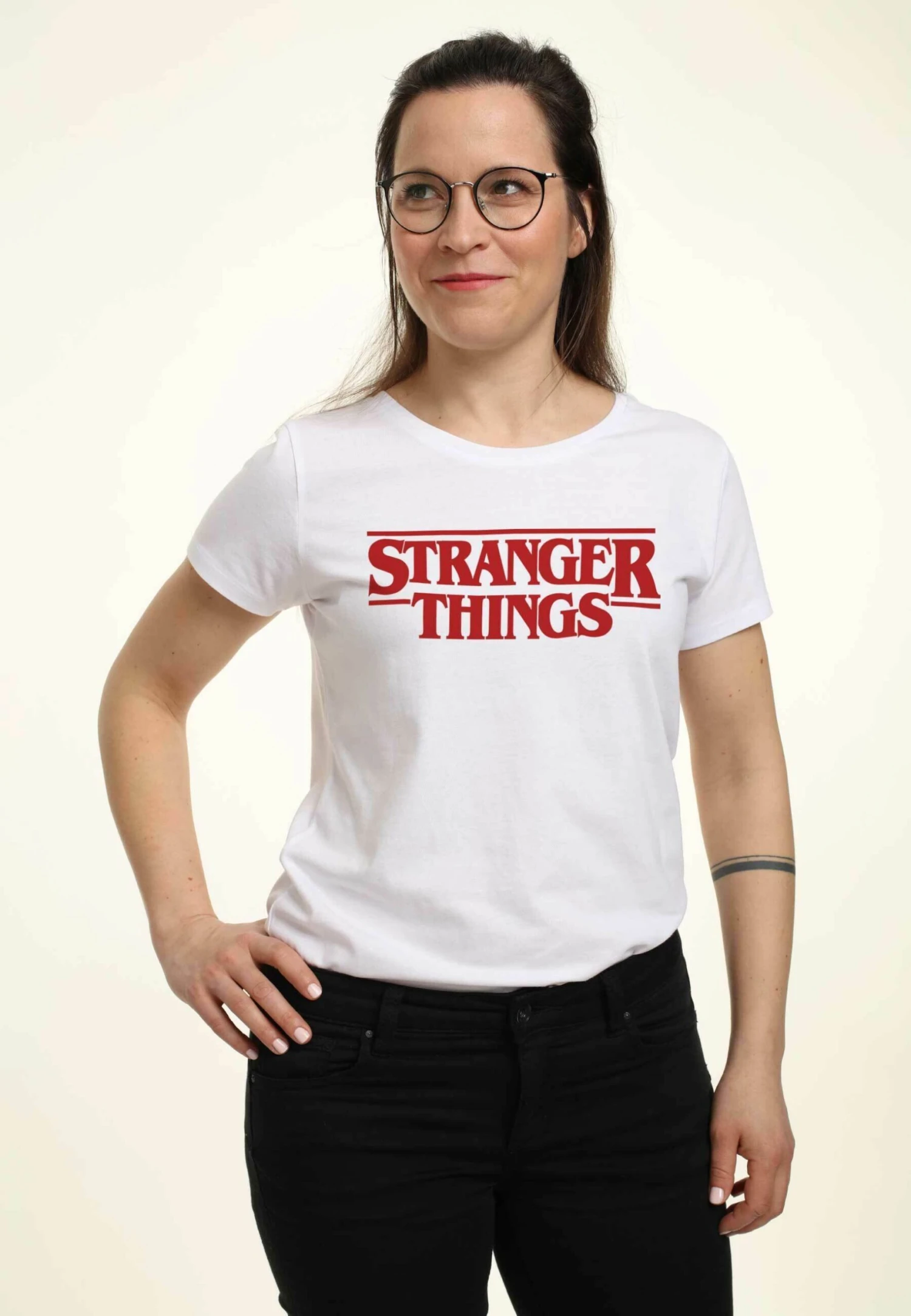 Henry Tiger Stranger Things - T-Shirt Print - White 4 Henry Tiger Stranger Things - T-Shirt Print - White - Image 4