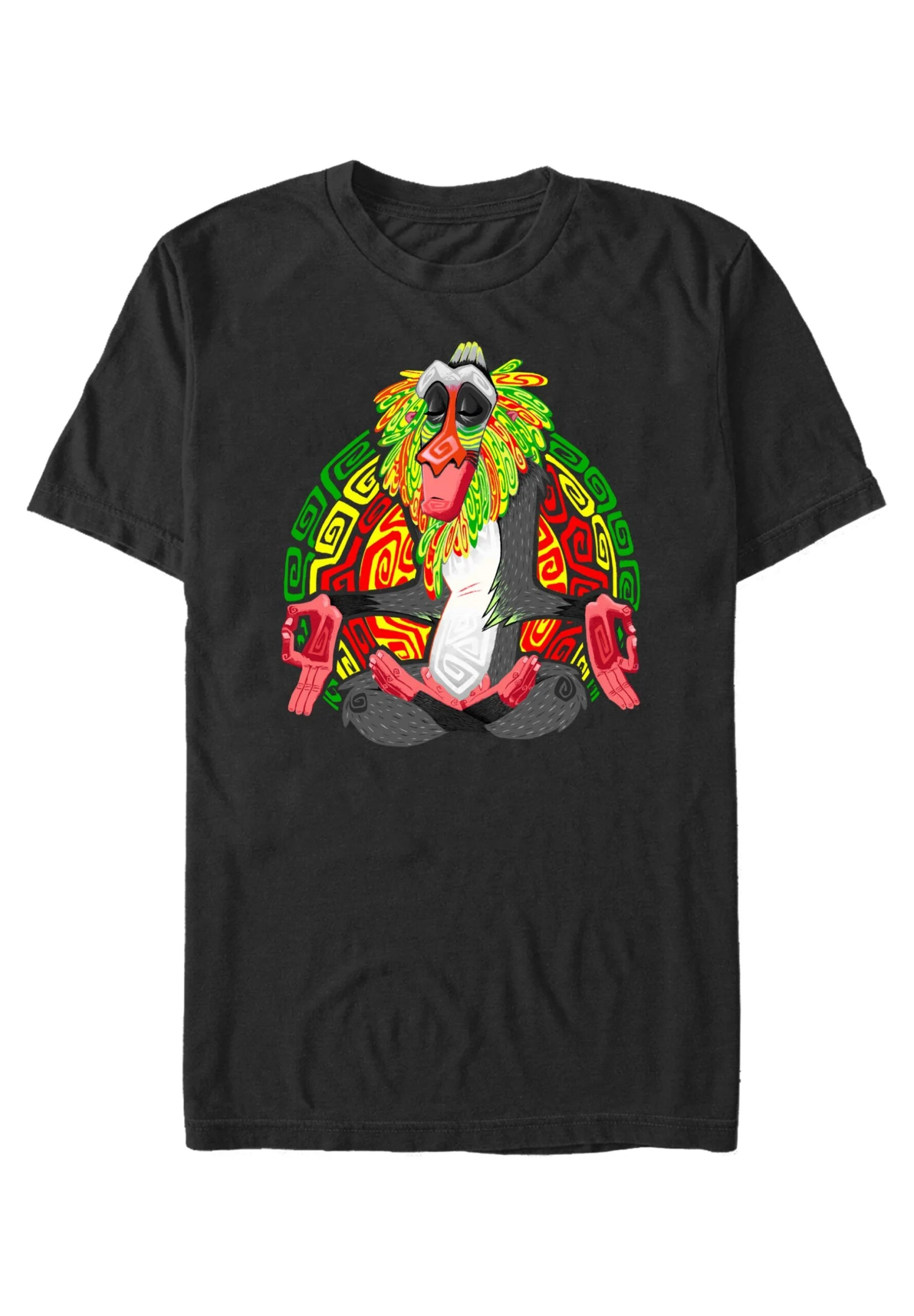 Henry Tiger The Lion King Freaky Rafiki - T-Shirt Print - Black 1 Henry Tiger The Lion King Freaky Rafiki - T-Shirt Print - Black