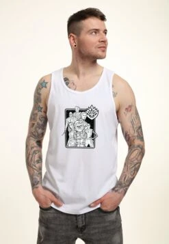 Henry Tiger Guardians Of The Galaxy Vol. 3 Galaxy TeamTank- Top - White -Henry Tiger 91676df6046b422eaefc9183ddd53a39