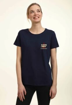 Henry Tiger Stranger Things Ahoy Ahoy - T-Shirt Print - Navy Blue