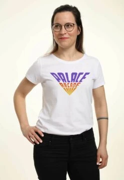 Henry Tiger Stranger Things Palace Arcade - T-Shirt Print - White -Henry Tiger 968a2f31f84f4bf1bcb86418ae034f75