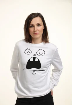 Henry Tiger Spongebob Squarepants Doodlebob Face - Sweater - White 6 Henry Tiger Spongebob Squarepants Doodlebob Face - Sweater - White -Henry Tiger 97239e19e54c41d4a04667aae86be130 scaled