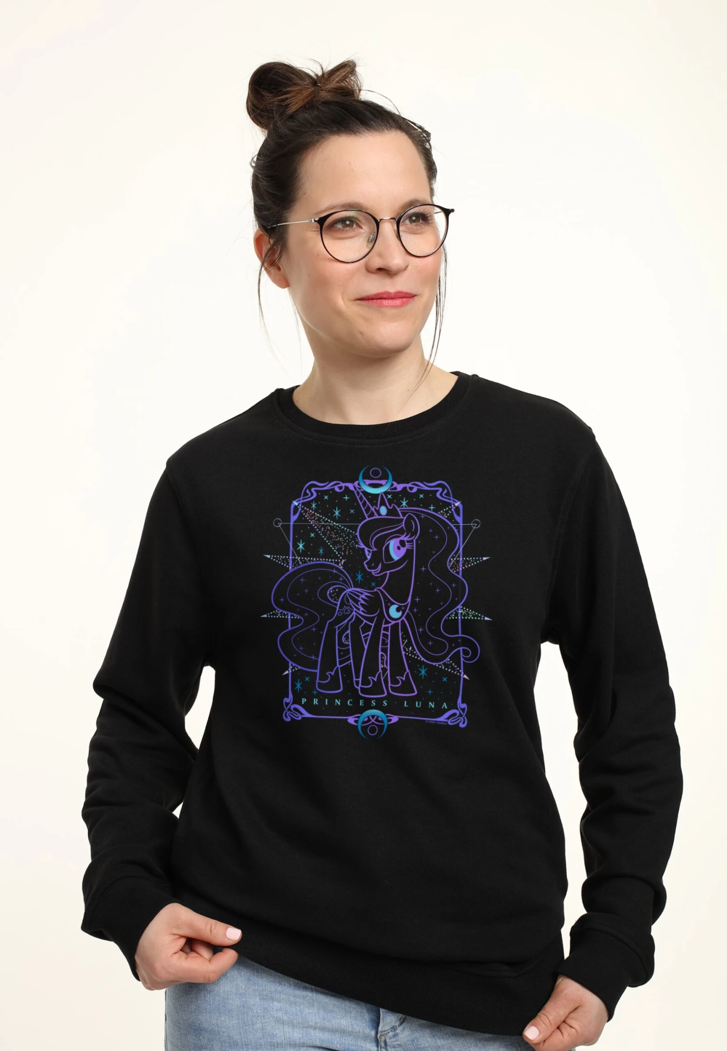 Henry Tiger My Little Pony Luna Tarot - Sweater - Black 3 Henry Tiger My Little Pony Luna Tarot - Sweater - Black - Image 3