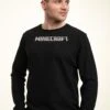 Henry Tiger Minecraft Logo- Sweater - Black