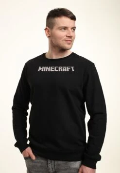 Henry Tiger Minecraft Logo- Sweater - Black