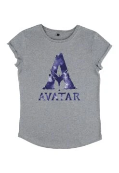 Henry Tiger Avatar 1 Avatar A Logo - T-Shirt Print - Melange Grey -Henry Tiger 9a2bef2783f34423951ac6dc7233edbf