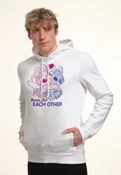 Henry Tiger Lilo Stitch Stitch Together - Hoodie - White -Henry Tiger 9abc7c24737c45bc8e56fb0075e066ce