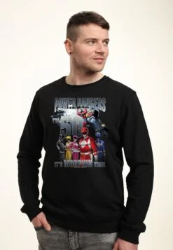Henry Tiger Power Rangers Im 50 Its Morphin Time - Sweater - Black