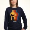 Henry Tiger Stretch Armstrong Vintage Colors - Sweater - Navy Blue
