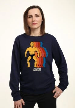 Henry Tiger Stretch Armstrong Vintage Colors - Sweater - Navy Blue