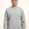 Henry Tiger Organic Crewneck - Sweater - Heather Grey