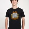 Henry Tiger Garfield Garfield Pumpkin Fill - T-Shirt Print - Black