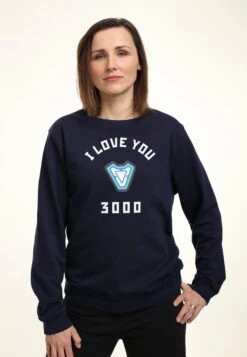 Henry Tiger Avengers Endgame Three Thousand - Sweater - Navy Blue