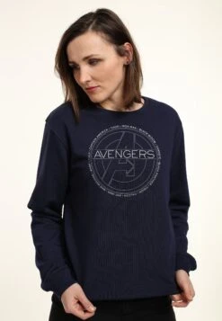 Henry Tiger Avengers Classic Avengers Names - Sweater - Navy Blue -Henry Tiger 9f5159de1a0c4f33b332c3b013e0409e