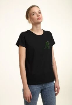 Henry Tiger The PrincessThe Frog Dancing Frogs - T-Shirt Print - Black -Henry Tiger a091a37dfff243938a1fc22fd5ceb35f