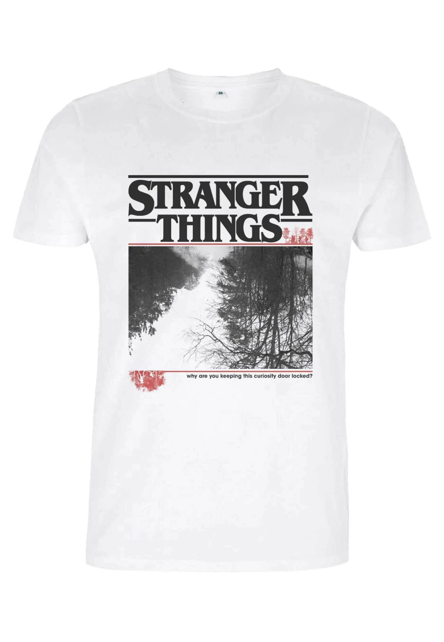 Henry Tiger Stranger Things Upside Photo - T-Shirt Print - White 1 Henry Tiger Stranger Things Upside Photo - T-Shirt Print - White