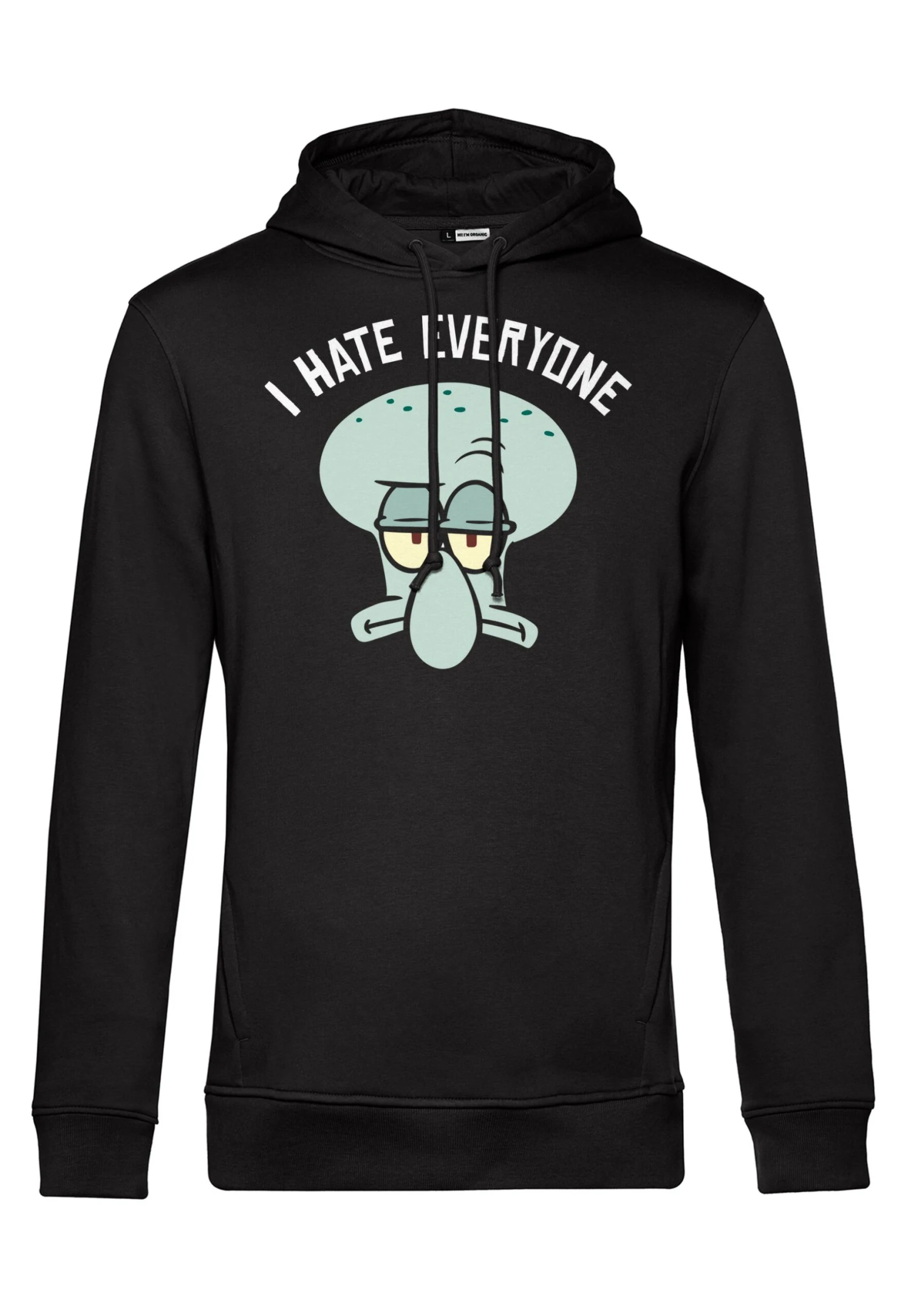 Henry Tiger Spongebob Squarepants Hate Everyone - Hoodie - Black 4 Henry Tiger Spongebob Squarepants Hate Everyone - Hoodie - Black - Image 4