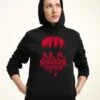 Henry Tiger Stranger Things Simple Poster - Hoodie - Black