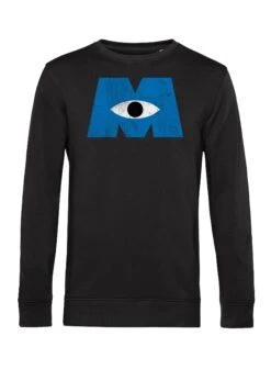 Henry Tiger Monster'S Inc. Distressed Logo - Sweater - Black -Henry Tiger a550949e547745258d698e88021e6156